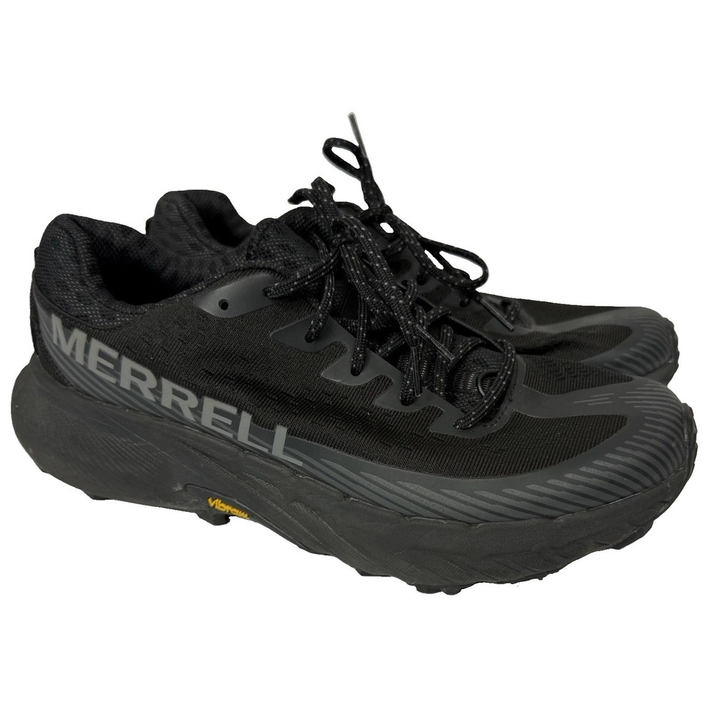 Merrell Agility Peak 5 Black J068045 Men's Trail Running Shoes - Size 8